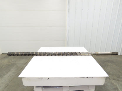 General Plastex Nissi Feed Screw For Injection Molding Machine 80mm X 2325mm