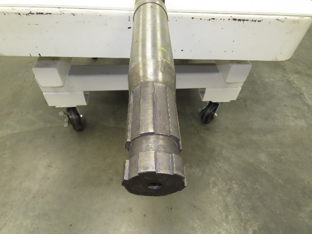 General Plastex Nissi Feed Screw For Injection Molding Machine 80mm X 2325mm