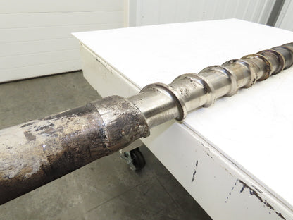 General Plastex Nissi Feed Screw For Injection Molding Machine 80mm X 2325mm