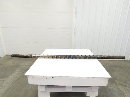 General Plastex Nissi Feed Screw For Injection Molding Machine 80mm X 2325mm