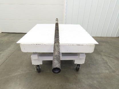 General Plastex Nissi Feed Screw For Injection Molding Machine 80mm X 2325mm