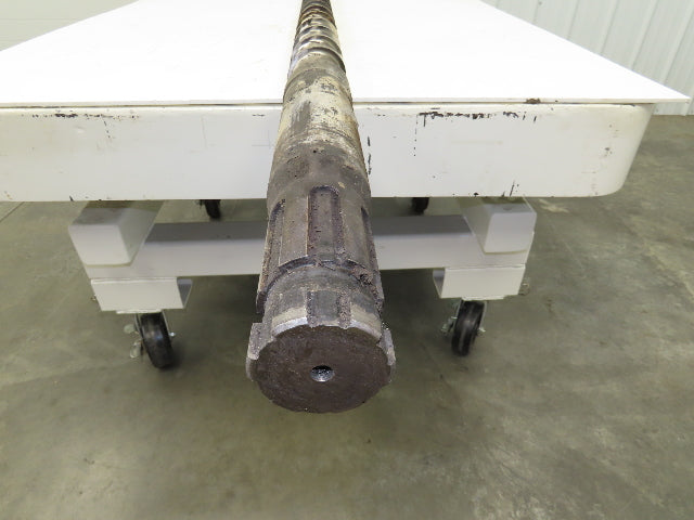 General Plastex Nissi Feed Screw For Injection Molding Machine 80mm X 2325mm