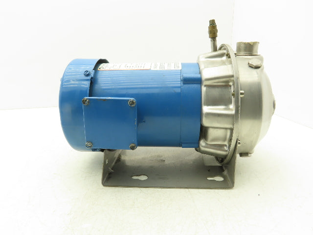Goulds 1ST1C5F6F NPE Stainless Centrifugal Pump 1x 1.25" NPT .5Hp 3450 RPM 460V