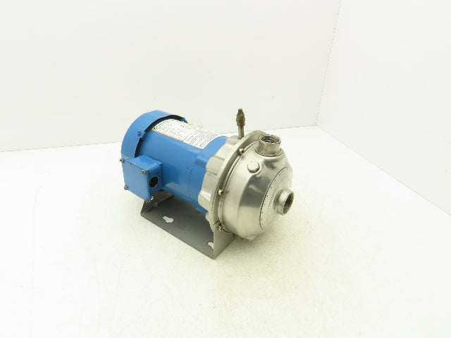 Goulds 1ST1C5F6F NPE Stainless Centrifugal Pump 1x 1.25" NPT .5Hp 3450 RPM 460V