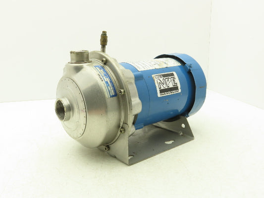 Goulds 1ST1C5F6F NPE Stainless Centrifugal Pump 1x 1.25" NPT .5Hp 3450 RPM 460V