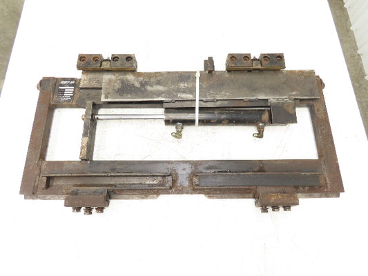 Hyster 5FBC25 Forklift Carriage Side Shifter 36" Width 5500lbs Class 2