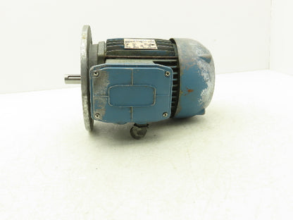 Lafert ST 80S4 Metric AC Motor 1Hp 1690rpm 230/460V 3PH IEC 80 Frame 19mm Shaft