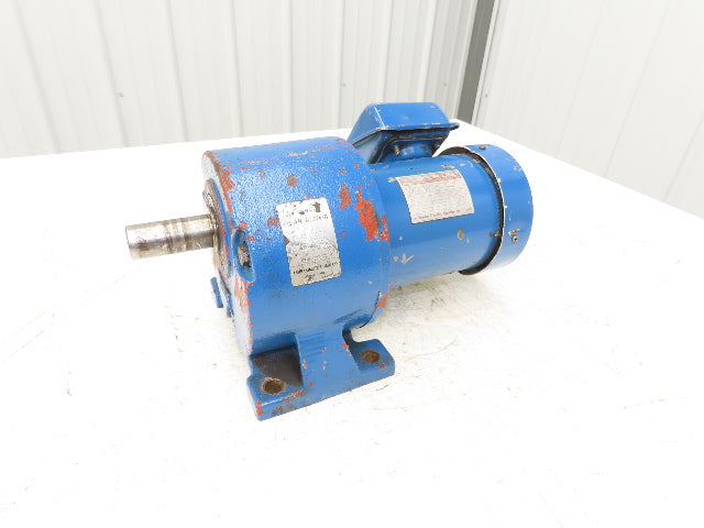 Tsubaki SF-JRF GMS020L120 Super Line Gearmotor 120:1 Reducer 14rpm .2kw 230/460V