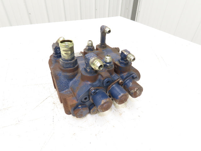Nishina Kogyo 67610-25030-71 Hydraulic 3-Spool Forklift Mast Control Valve