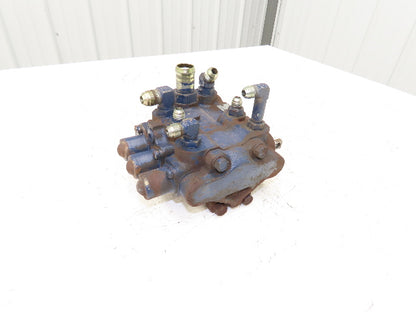 Nishina Kogyo 67610-25030-71 Hydraulic 3-Spool Forklift Mast Control Valve
