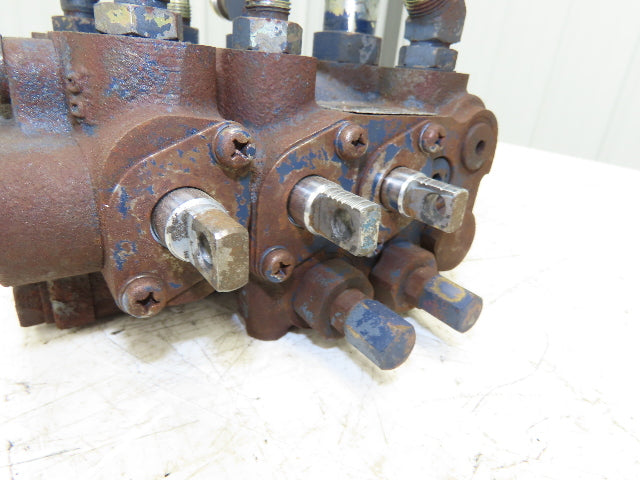 Nishina Kogyo 67610-25030-71 Hydraulic 3-Spool Forklift Mast Control Valve