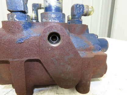 Nishina Kogyo 67610-25030-71 Hydraulic 3-Spool Forklift Mast Control Valve