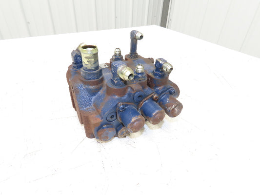 Nishina Kogyo 67610-25030-71 Hydraulic 3-Spool Forklift Mast Control Valve