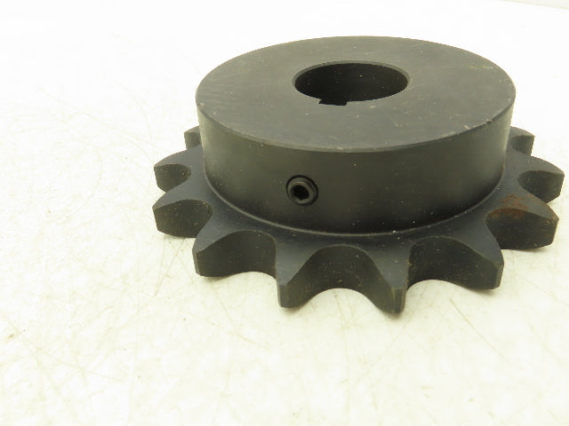Tsubaki H80B15F-1-3/8 Roller Chain Sprocket 15 Tooth 1-3/8" Bore Lot Of 3