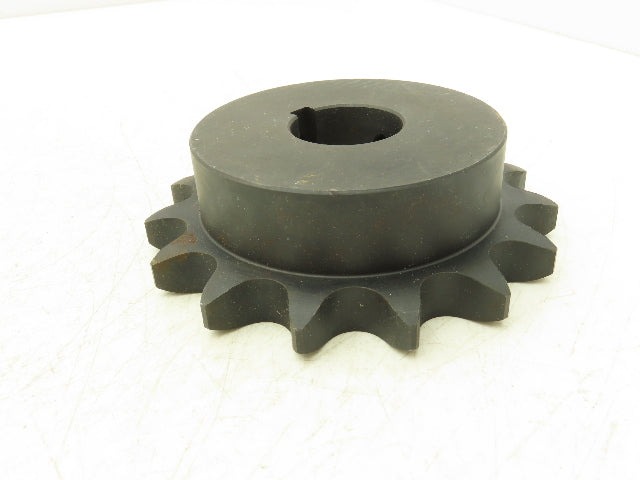 Tsubaki H80B15F-1-3/8 Roller Chain Sprocket 15 Tooth 1-3/8" Bore Lot Of 3
