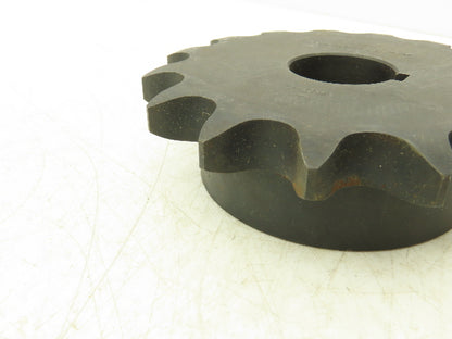 Tsubaki H80B15F-1-3/8 Roller Chain Sprocket 15 Tooth 1-3/8" Bore Lot Of 3