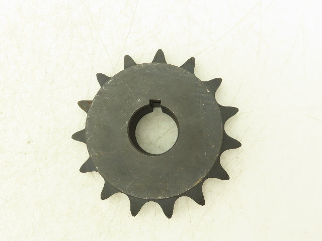 Tsubaki H80B15F-1-3/8 Roller Chain Sprocket 15 Tooth 1-3/8" Bore Lot Of 3