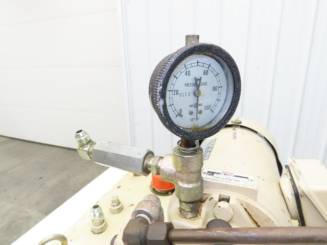 Nachi VDS-0B-1A2-U-10 Hydraulic Power Unit Variable Pump 6 Gal 3.9gpm 208-230V
