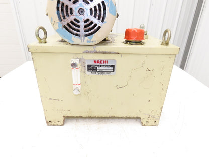 Nachi VDS-0B-1A2-U-10 Hydraulic Power Unit Variable Pump 6 Gal 3.9gpm 208-230V