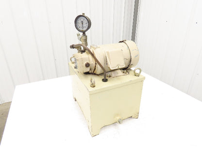 Nachi VDS-0B-1A2-U-10 Hydraulic Power Unit Variable Pump 6 Gal 3.9gpm 208-230V
