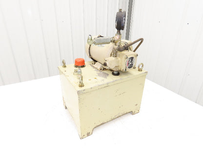 Nachi VDS-0B-1A2-U-10 Hydraulic Power Unit Variable Pump 6 Gal 3.9gpm 208-230V