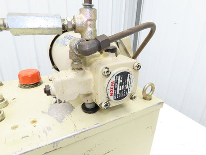 Nachi VDS-0B-1A2-U-10 Hydraulic Power Unit Variable Pump 6 Gal 3.9gpm 208-230V