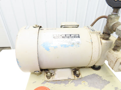 Nachi VDS-0B-1A2-U-10 Hydraulic Power Unit Variable Pump 6 Gal 3.9gpm 208-230V