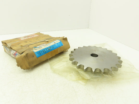 Tsubaki RS80 1B22T Roller Chain Sprocket #80 Chain 22 Tooth 1" Bore