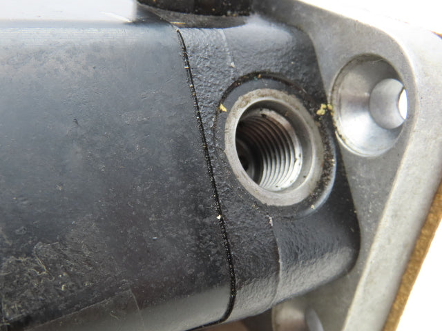 PE-1069 Hydraulic Gear Pump Spline Shaft 4-Bolt Flange SAE Ports