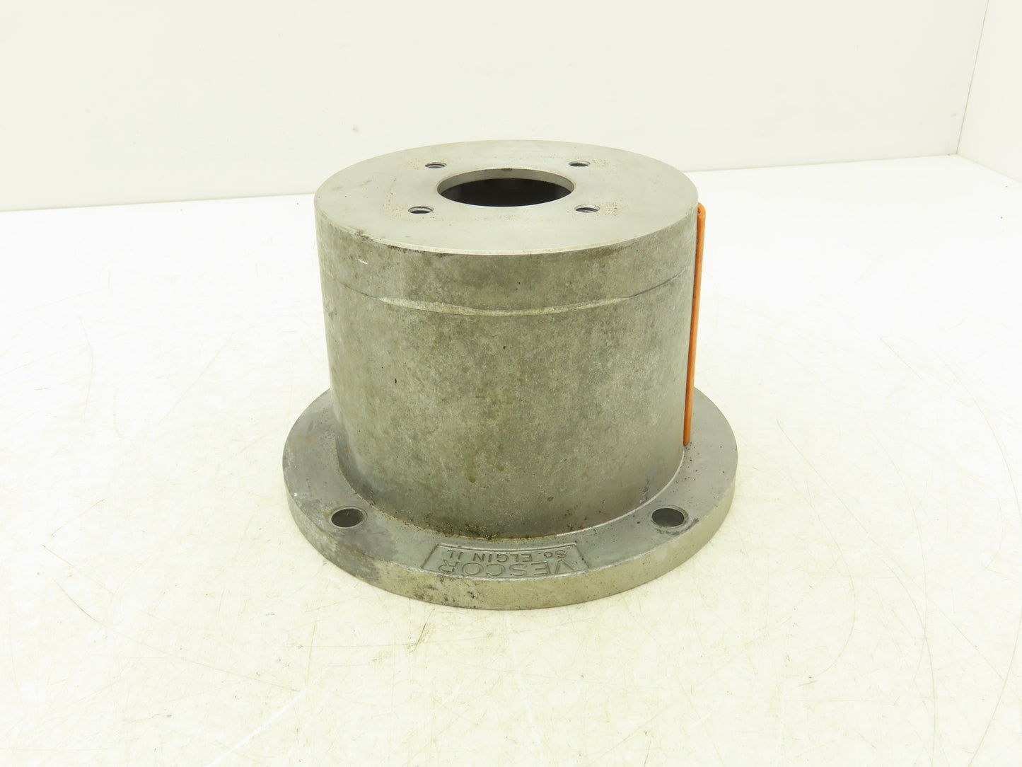 Vescor NEMA 56C C-Face Motor Pump Adapter Aluminum Bell Housing 4-Bolt USA 4F17