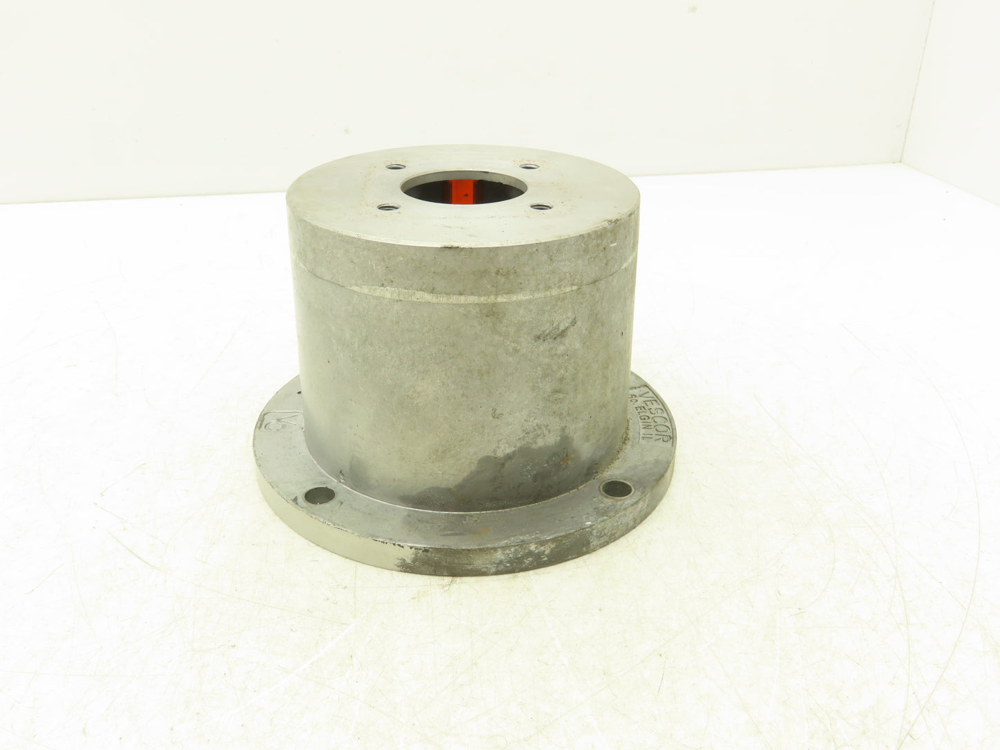 Vescor NEMA 56C C-Face Motor Pump Adapter Aluminum Bell Housing 4-Bolt USA 4F17