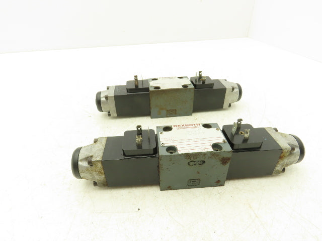 Rexroth Hydronorma 4WE6 D51/OFAG24NZ4 Directional Solenoid Valve 24VDC Lot of 2