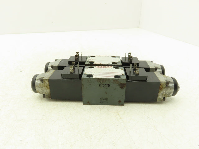 Rexroth Hydronorma 4WE6 D51/OFAG24NZ4 Directional Solenoid Valve 24VDC Lot of 2
