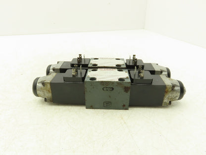 Rexroth Hydronorma 4WE6 D51/OFAG24NZ4 Directional Solenoid Valve 24VDC Lot of 2