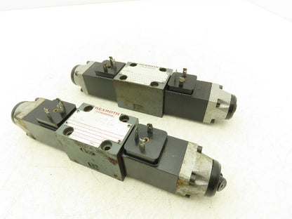 Rexroth Hydronorma 4WE6 D51/OFAG24NZ4 Directional Solenoid Valve 24VDC Lot of 2