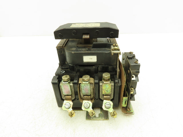 General Electric CR3CMC Motor Starter Contactor 100Hp 600VAC 3Ph 105 Amp