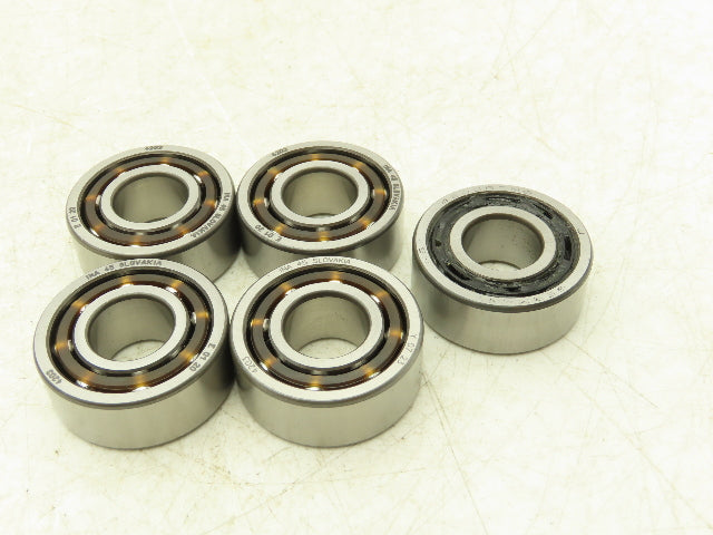 INA 4203 Deep Groove Ball Bearing 17mm-ID x 40mm-OD x 16mm-Width Lot of 5