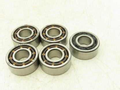 INA 4203 Deep Groove Ball Bearing 17mm-ID x 40mm-OD x 16mm-Width Lot of 5