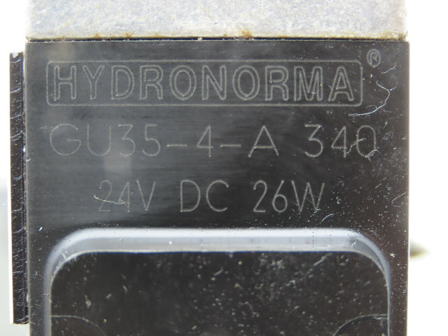 Rexroth Hydronorma 4WE6 D51/AG24NZ4 Directional Solenoid Valve 24VDC Lot of 2