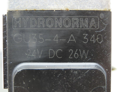 Rexroth Hydronorma 4WE6 D51/AG24NZ4 Directional Solenoid Valve 24VDC Lot of 2