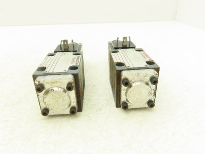 Rexroth Hydronorma 4WE6 D51/AG24NZ4 Directional Solenoid Valve 24VDC Lot of 2