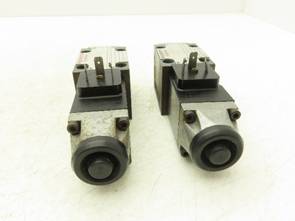 Rexroth Hydronorma 4WE6 D51/AG24NZ4 Directional Solenoid Valve 24VDC Lot of 2