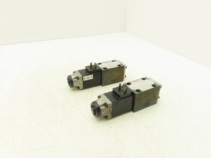 Rexroth Hydronorma 4WE6 D51/AG24NZ4 Directional Solenoid Valve 24VDC Lot of 2