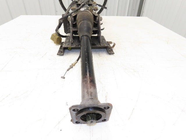 Toyota 5FBC25 Forklift Steering Wheel Column Adjustable With Mount Bracket