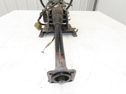 Toyota 5FBC25 Forklift Steering Wheel Column Adjustable With Mount Bracket