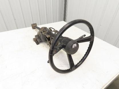 Toyota 5FBC25 Forklift Steering Wheel Column Adjustable With Mount Bracket