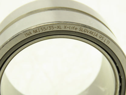 INA NKI55/35-XL Needle Roller Bearing 55mm-ID x 72mm-OD x 35mm-Width