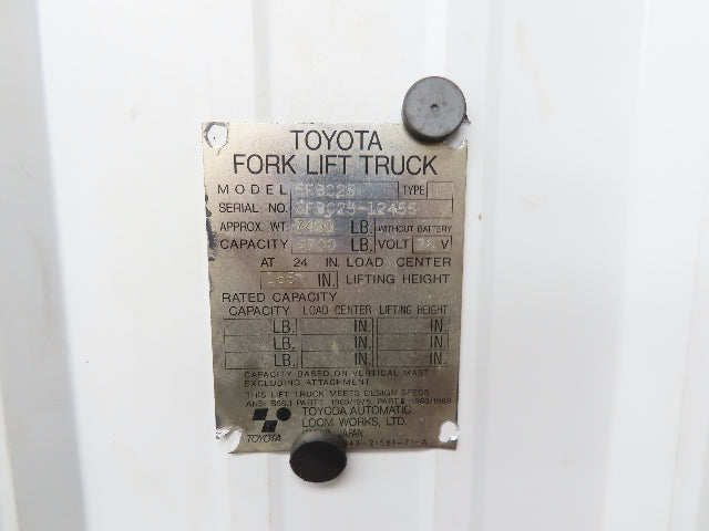 Toyota 57210-13300-71 Electric Forklift Dash Display Meter Console Assembly