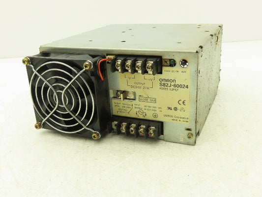 Omron S82J-60024 AC-DC Converter Power Supply In 230V Out 24V 27A