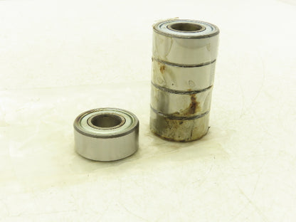 INA 3204 2Z Ball Bearing 20mm-ID x 47mm-OD x 20.6 Width Lot Of 5